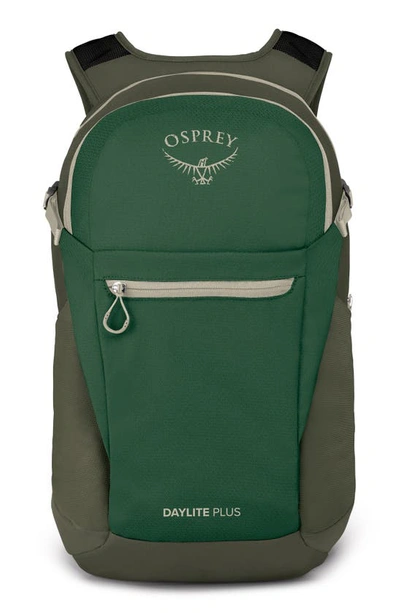 Osprey Daylite Plus Backpack In Green Canopy/ Green Creek