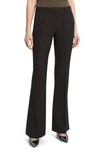 Theory Demitria 2 Stretch Good Wool Suit Pants In Brown