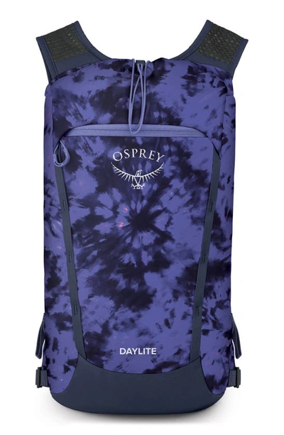 Osprey Daylite Cinch Backpack In Tie Dye Print