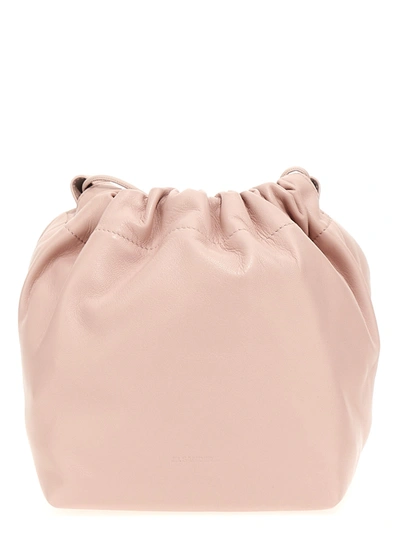 Jil Sander Dumpling Crossbody Bags Pink