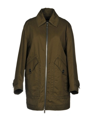 Dsquared2 Coats In Military Green
