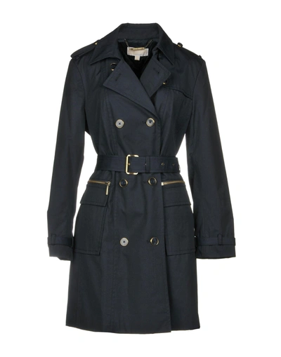 Michael Michael Kors Full-length Jacket In Dark Blue