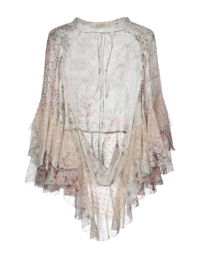 Etro Capes & Ponchos In Light Grey