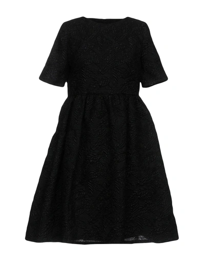 Alessandro Dell'acqua Short Dress In Black