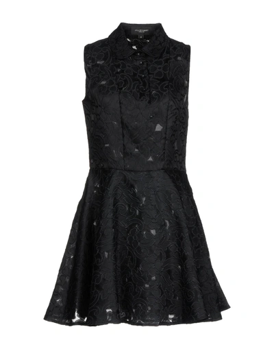 Jill Stuart Short Dresses In Black