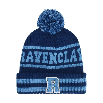 Concept One Harry Potter Ravenclaw Collegiate Pom Cuff Beanie In Blue