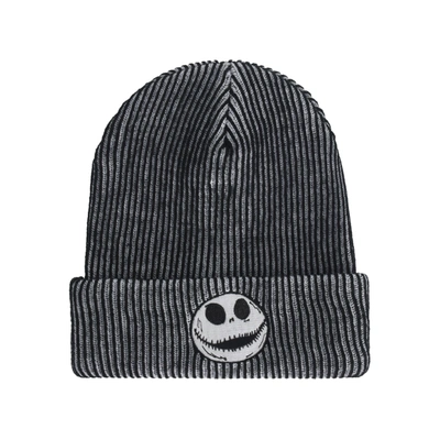 Concept One D100 Nbc Glow In The Dark Jack Striped Beanie In Grey