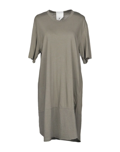 Lost & Found Short Dress In Grey