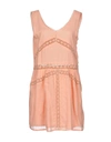 Intropia Short Dresses In Pale Pink