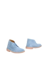 Clarks Originals Ankle Boots In Sky Blue