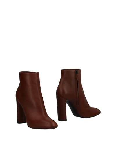 Casadei Ankle Boot In Brown