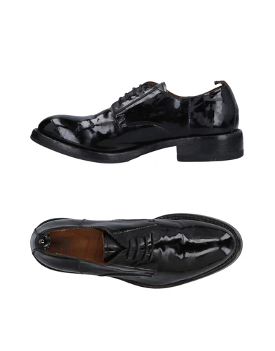 Moma Lace-up Shoes In Black