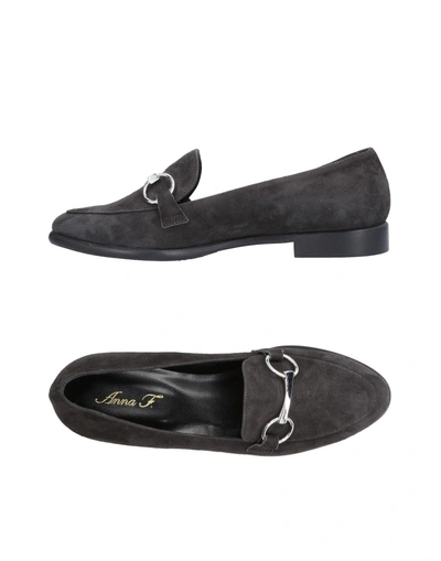 Anna F Loafers In Lead