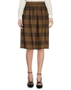 Trussardi Jeans Knee Length Skirt In Black