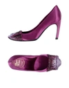 Roger Vivier Pumps In Purple