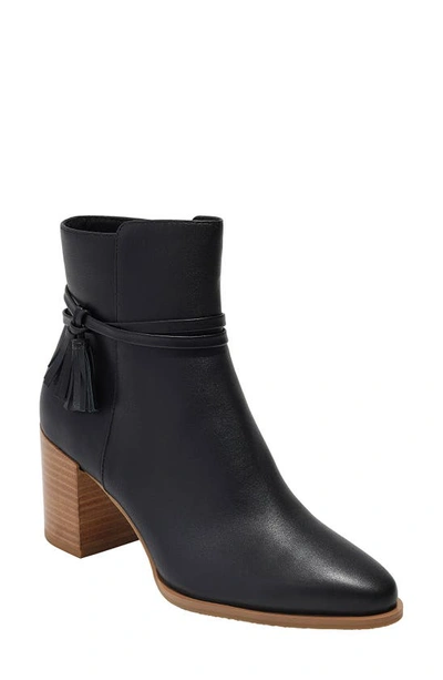 Jack Rogers Timber Tassel Bootie In Black