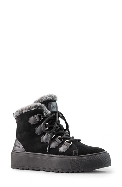 Cougar Avril Faux Fur Lined Winter Bootie In Black All Over