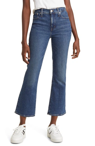 Madewell Kick Out Mid Rise Crop Jeans In Arlen Wash