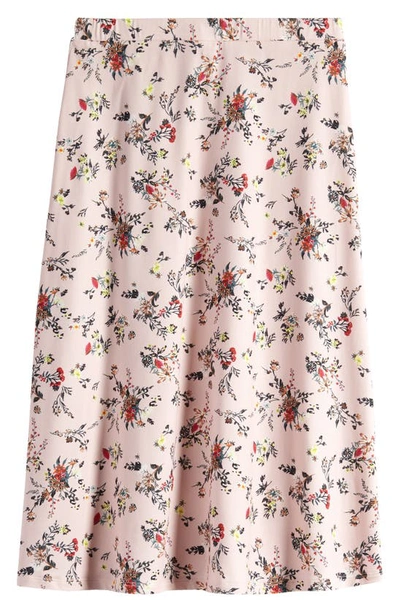Love, Fire Kids' Floral Skirt In Peach Whip Floral