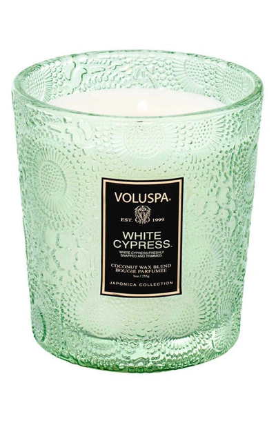 Voluspa White Cypress Classic Candle, 9 oz