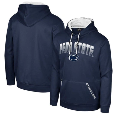 Colosseum Navy Penn State Nittany Lions Reese Pullover Hoodie