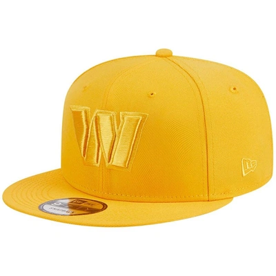 New Era Gold Washington Commanders Color Pack 9fifty Snapback Hat