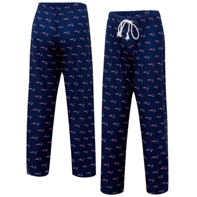 Concepts Sport Navy New England Patriots Gauge Allover Print Sleep Pants