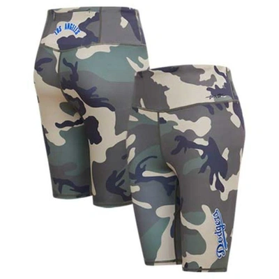 Pro Standard Camo Los Angeles Dodgers Allover Print Bike Shorts