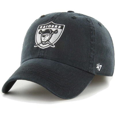 47 ' Black Las Vegas Raiders Gridiron Classics Franchise Legacy Fitted Hat