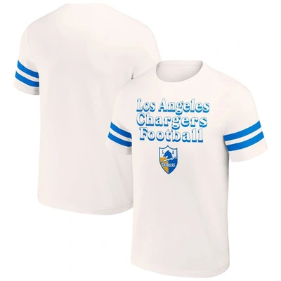 Nfl X Darius Rucker Collection By Fanatics Cream Los Angeles Chargers Vintage T-shirt
