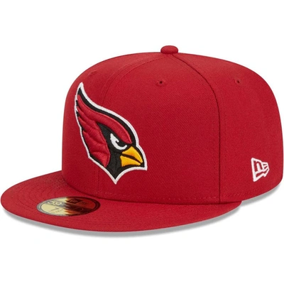 New Era Cardinal Arizona Cardinals  Main 59fifty Fitted Hat