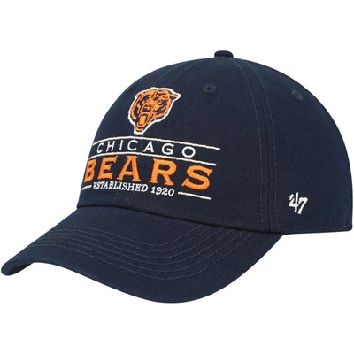 47 ' Navy Chicago Bears Vernon Clean Up Adjustable Hat