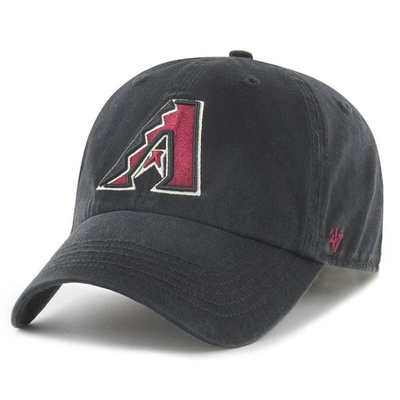 47 ' Black Arizona Diamondbacks Franchise Logo Fitted Hat