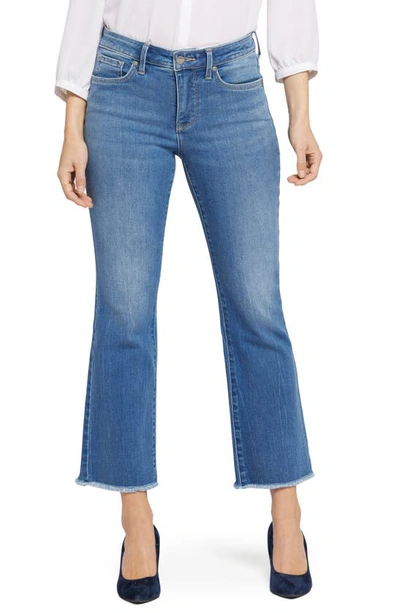 Nydj Barbara Fray Hem Ankle Bootcut Jeans In Fairmont