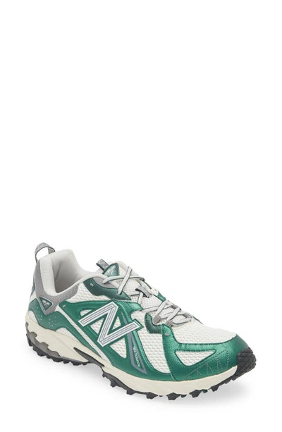 New Balance 610v1 Running Sneaker In Night Watch Green/ Sea Salt