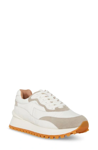 Blondo Lois Retro Waterproof Running Sneaker In White Multi