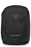 Osprey Sojourn Porter 46-liter Recycled Nylon Travel Backpack In Black