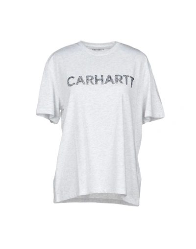 Carhartt T-shirts In Light Grey