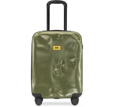 Crash Baggage Travel Bags Icon Carry-on Trolley In Olive Green