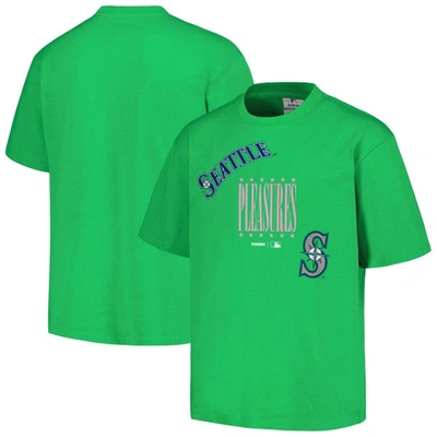 Pleasures Green Seattle Mariners Repurpose T-shirt