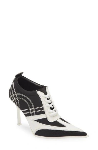 Jeffrey Campbell Women's Rally-up Pointed Toe Pumps In Black/white