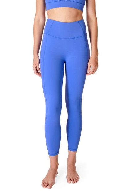 Sweaty Betty Super Soft 7/8 Leggings Colour Theory In Blue