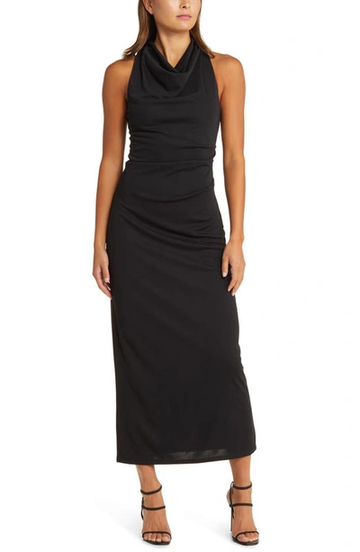 Wayf The Georgina Cowl Neck Gown
