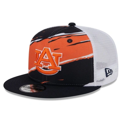 New Era Navy Auburn Tigers Tear Trucker 9fifty Snapback Hat
