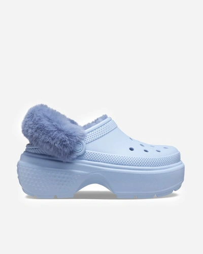 Crocs Stomp Lined Clog In Blue