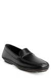 Allen Edmonds Super Sport Driving Shoe In Black Leather