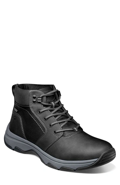 Nunn Bush Excavate Plain Toe Boot In Black