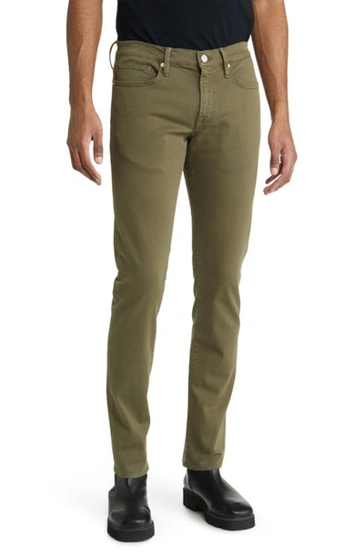 Frame L'homme Slim Fit Jeans In Garage Military