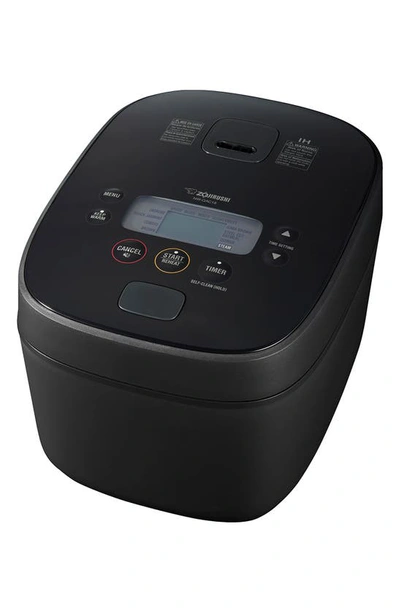 Zojirushi Induction Heating Rice Cooker In Black