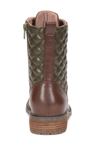 B O C By Born Colbie Quilted Boot In Brown Combo